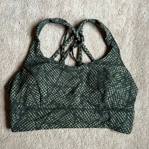 Green Lululemon Sports bra